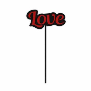 Topper do bukietu "Love"